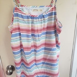 ❤Striped Faded Glory Tank Top